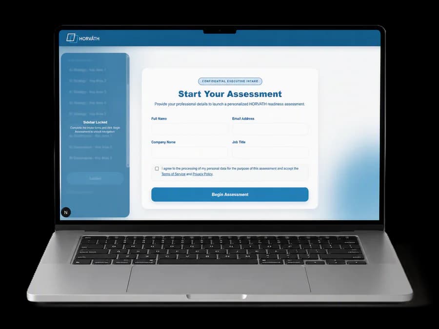 HORVÁTH Survey primary product interface